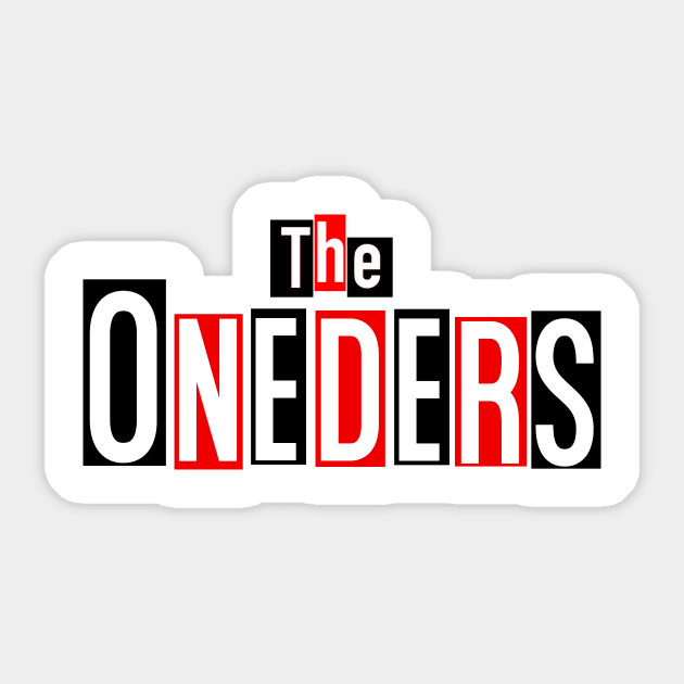 The Oneders Sticker by Vandalay Industries